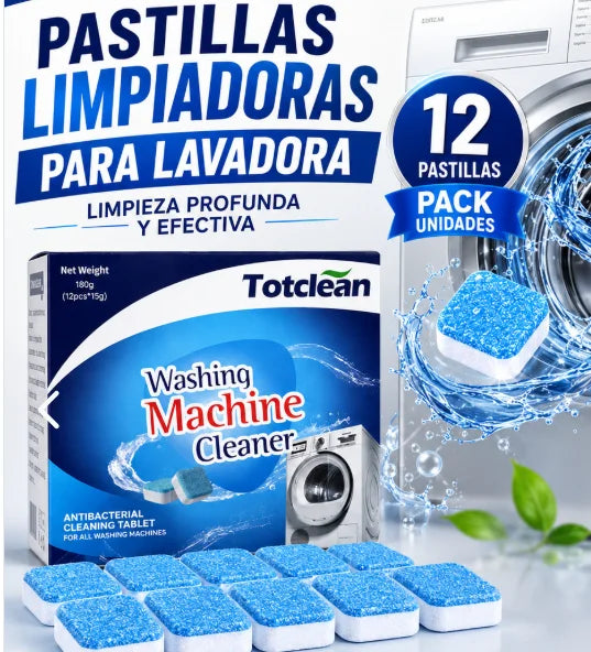 Pastillas Limpiadoras para Lavadora