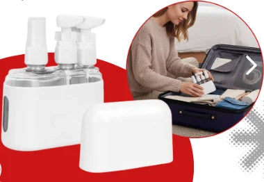 Kit De Botellas Portatiles Para Viajes